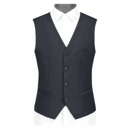 訂做商務單排四粒鈕西裝馬甲 設計炭灰色 雙側口袋調節扣 西裝馬甲製衣廠 西裝馬甲里 70%polyester 30% Rayon CHENSHANG MJ1002 410克 SKMS060 訂做商務單排四粒鈕西裝馬甲 設計炭灰色 雙側口袋調節扣 西裝馬甲製衣廠 西裝馬甲里 70%polyester 30% Rayon CHENSHANG MJ1002 410克 SKMS060